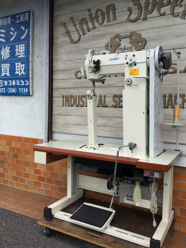 JUKI(ジューキ) PLC-1690 ハイポストミシン入荷 | たつみミシン 丁稚の