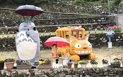 長崎の新名所になっちゃってる「トトロのバス停」可愛い！ ＃トトロ