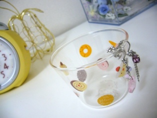 お菓子柄プリンカップ