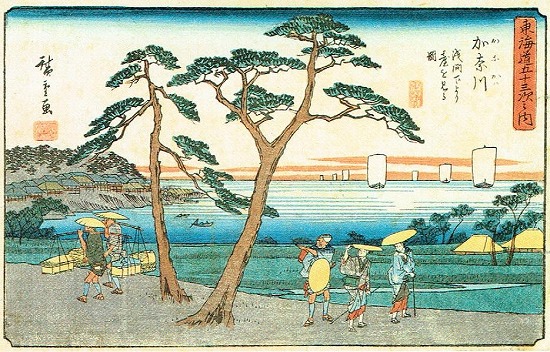 東海道五十三次神奈川