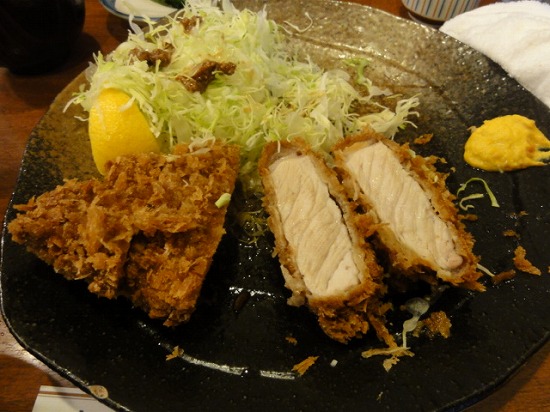 ろーすかつ定食