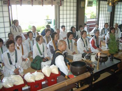 弥勒寺にて