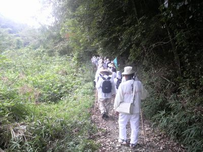 山越え