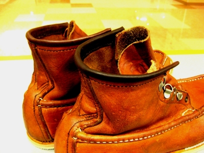 Customize Old Russell Moccasin to vol.4 Double Out Stitch & Rolled