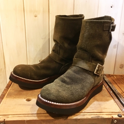 REDWING レッドウイング 8274 7D エンジニアブーツブラックスエード
