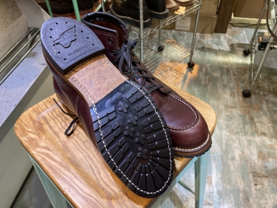 RED WING Beckman #9010】Replaced Half Soles. | CREA BLOG ～ワーク ...