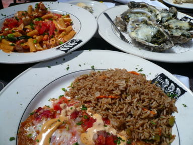 Water Street Oyster Bar料理