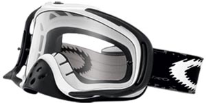 Oakley MX Crowbar MX マットホワイト Oakley MX Crowbar MX 01-684 Goggles