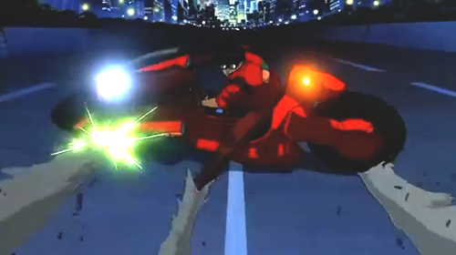 映画AKIRA バイクシーン