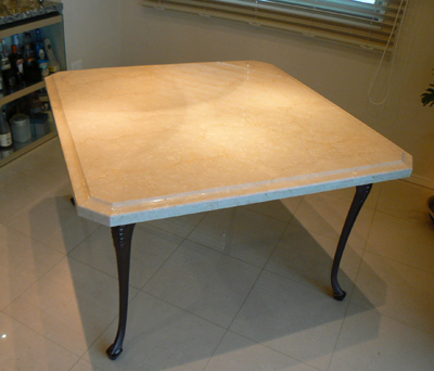 製作例-天然石のカウンター／テーブル | 天然石のキッチン天板を作ってます。