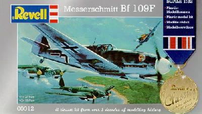 1/32 メッサーシュミット Bf109F【レベル00012】