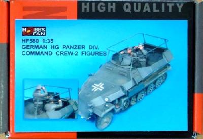【50%OFF】1/35 ヘルマンゲーリング指揮車・乗員2体セット【AFVクラブHF580】