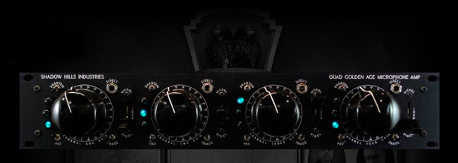 Shadow Hills Mono GAMA アンプ Shadow Hills Industries Mono GAMA 500 Series Mic Preamp