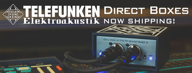 TELEFUNKEN TDA-1 アクティブDI ダイレクトボックス TDA-1 | Rock oN