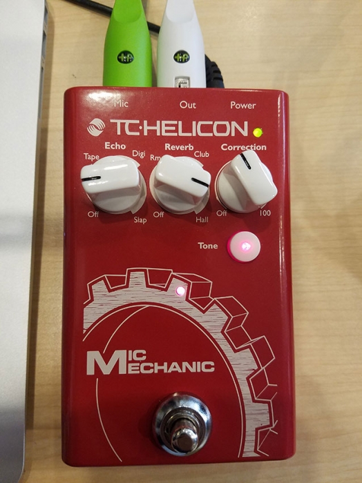 格安即決 MECHANIC(ボーカルエフェクター) MIC TC-Helicon