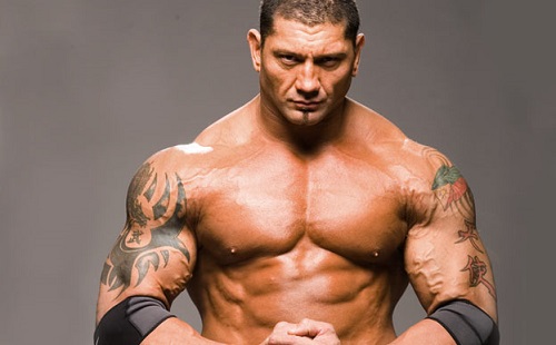 WWEの噂・裏技・裏話_緑の戦士になったバティスタが迫力満点