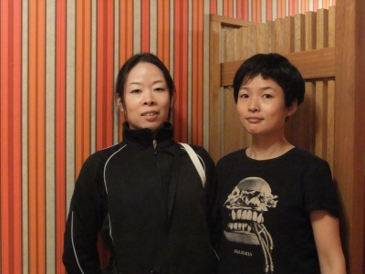 左)栗田咲子さん、右)村田典子さん