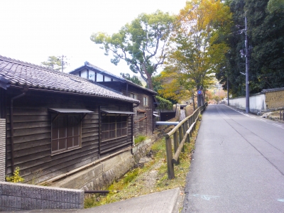 工場跡横面