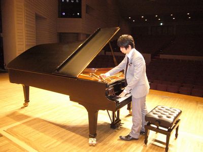 高崎のホールで
