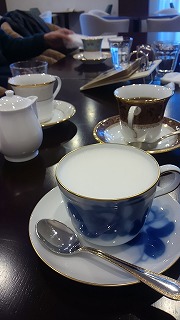 お正月にカフェへ