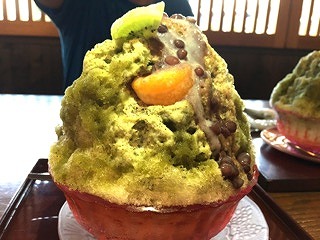金物屋さんのかき氷