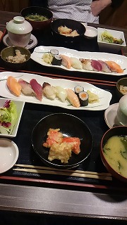 板前さんの握り寿司