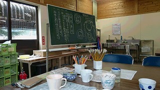 波佐見焼き絵付け体験