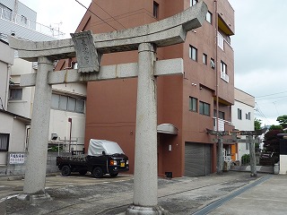 桜馬場天満宮のあじさい
