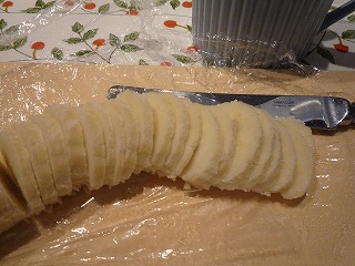 フローズンバナナのかんたんデザート