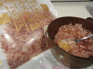 かつを節のみそ汁