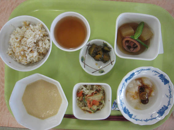 ある日の昼食