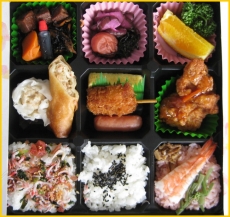 濱中治グルメ大使のお弁当