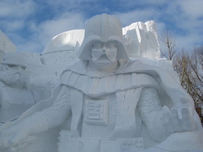 大雪像 雪のスター・ウォーズ,ダース・ベイダー