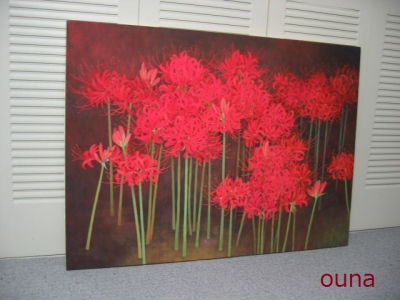 ouna の未完の絵 彼岸花