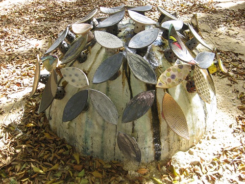 陶器の紫陽花 3