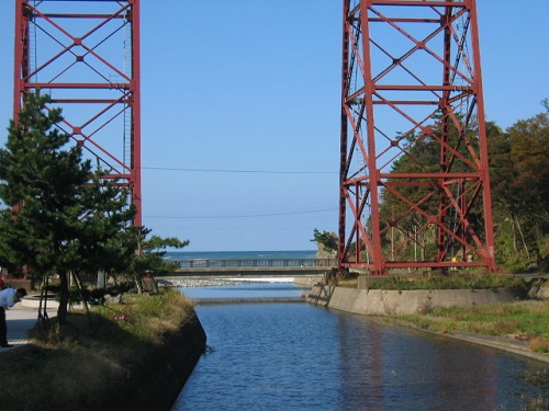 余部鉄橋の橋脚