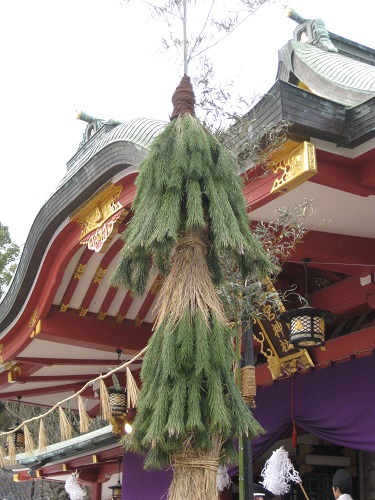 逆さ門松 2019