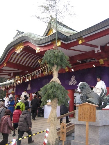 逆さ門松 2012