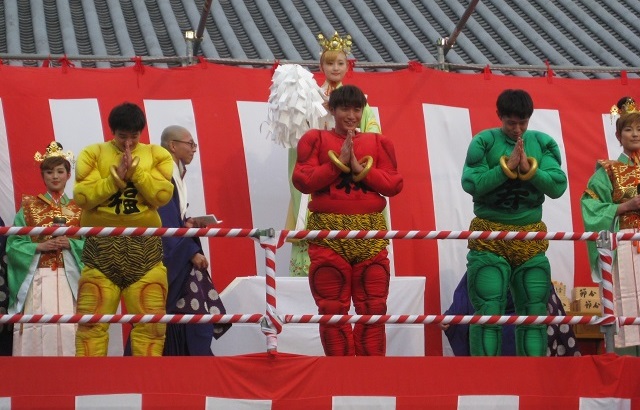 福・禄・寿の善神様になった