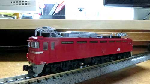 HOゲージ Bディーゼル機関車 自由形 キャノンモーター換装 自由形機関