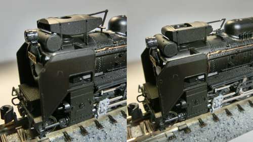D51用の集煙装置の比較 | 鉄道模型を楽しもう