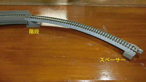立体交差線路セットの場合