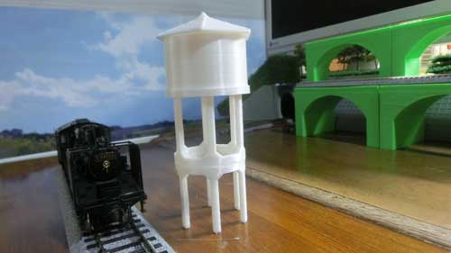 エンドウ 鉄道模型 HOゲージ 信号所 給水タンク 2点 214 エンドウ