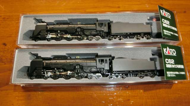 Nゲージ】KATO Ｃ６２常磐形 （2017-6）を購入 | 鉄道模型を楽しもう