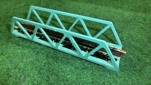 nゲージ トラス橋 単線トラス橋 ウォルサーズ 未塗装キット HO 1 87