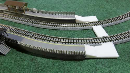 Nゲージ ジオラマ 「貨物駅と立体交差の鉄橋」 ジオコレ 鉄道模型 Nゲージ ジオラマ 「貨物駅と立体交差の鉄橋」 ジオコレ 鉄道