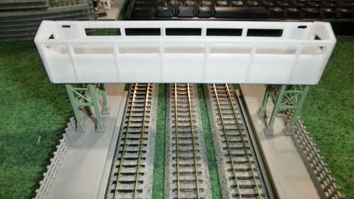 Nゲージ】3線を跨ぐ跨線橋の製作 | 鉄道模型を楽しもう