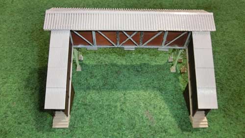 Nゲージ】3線を跨ぐ跨線橋の製作2 | 鉄道模型を楽しもう