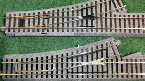 R*u様 ＨＯゲージ　ポイント？ HO（16番）】電動ポイント4番の導入 | 鉄道模型を楽しもう