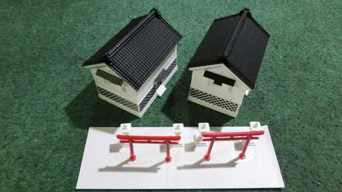 Nゲージ】グリーンMAXの着色済み土蔵 | 鉄道模型を楽しもう